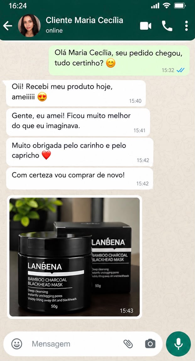Depoimento de Maria Cecília sobre a máscara LANBENA